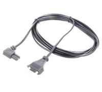 SAVKABELCL-144 Cavo CEE 7/16 (C) Connettore IEC C7 femmina angolato PVC SAVIO