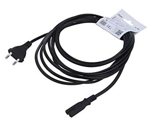 SAVKABELCL-185 CL-185 Cavo 2x0,75mm² Connettore CEE 7/16 (C),IEC C7 Femmina P...