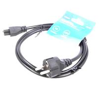 SAVKABELCL-67 Cavo CEE 7/7 (E/F) Connettore,IEC C5 Femmina PVC 1,2m Nero SAVIO