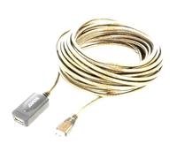 SAVKABLECL-130 Cavo USB 2.0 USB A-FemminaUSB A-Spina 10m Nero SAVIO