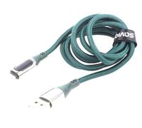 SAVKABLECL-173 Cavo USB 2.0 Apple Lightning Connettore, USB A-Spina 1m 12W SAVIO