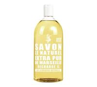 Savon Le Naturel - Sapone liquido extra puro di Marsiglia - Grande Formato Ricarica - Origine naturale - Oli vegetali e glicerina - Tutti i tipi di pelle - senza coloranti - antibatterico - 1 L