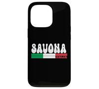 SAVONA City Italia Vintage Bandiera Italia per gli amanti dei viaggi Custodia per iPhone 13 Pro