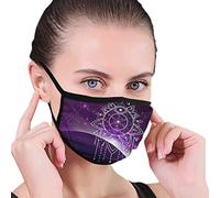Savoy - Maschera sacra o facciale per uomo, donna, bambini, adolescenti, stampa confortevole, lavabile, riutilizzabile, per cosplay