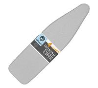 SAVUK Copertura e cuscinetto per asse da stiro, dimensioni standard, rivestimento in silicone, 4 strati, 38,1 x 137,2 cm, imbottitura spessa extra resistente, riflettente, antiaderente, resistente