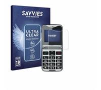 savvies 18 Pezzi Pellicola Protettiva per bea-fon Fold 10 LTE Protezione Schermo Trasparente
