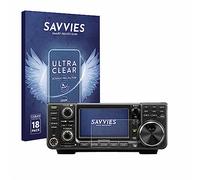 savvies 18 Pezzi Pellicola Protettiva per Icom IC-7300 Protezione Schermo Trasparente