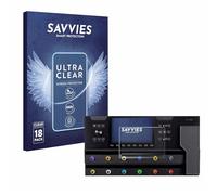 savvies 18 Pezzi Pellicola Protettiva per Line 6 Helix Stadium XL Protezione Schermo Trasparente
