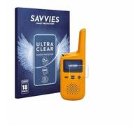 savvies 18 Pezzi Pellicola Protettiva per Motorola Talkabout T72 Protezione Schermo Trasparente