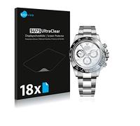 savvies 18 Pezzi Pellicola Protettiva per Rolex Cosmograph Daytona (40 mm) Protezione Schermo Trasparente