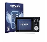 savvies 18 Pezzi Pellicola Protettiva per Rollei Compactline 880 Protezione Schermo Trasparente