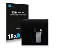 savvies 18 Pezzi Pellicola Protettiva per Samsung Galaxy S9 Plus (SOLO Fotocamera) Protezione Schermo Trasparente