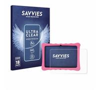 savvies (18 Pezzi Pellicola Protettiva per SaveFamily Evolution Kids Tablet Protezione Schermo Trasparente