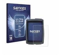 savvies (18 Pezzi Pellicola Protettiva per Sigma Eox View 700 Protezione Schermo Trasparente