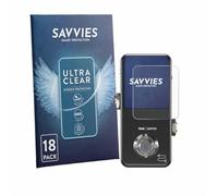 savvies 18 Pezzi Pellicola Protettiva per TC Electronic POLYTUNE 3 Noir