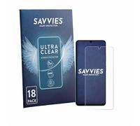 savvies 18 Pezzi Pellicola Protettiva per ZTE Blade A36 Protezione Schermo Trasparente