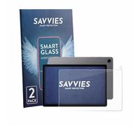 savvies 2 Pezzi Pellicola Protettiva Vetro per Samsung Galaxy Tab A11 Plus 5G 11" (Fronte+Fotocamera) Protezione Schermo, senza Bolle