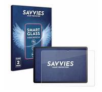 savvies 2 Pezzi Pellicola Protettiva Vetro per TCL Tab A1 Plus 9H Protezione Schermo, Lamina di Vetro, Trasparente, senza Bolle, Anti-Impronta,