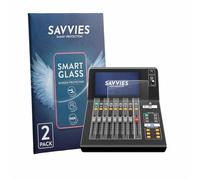 savvies 2 Pezzi Pellicola Vetro per Yamaha DM3
