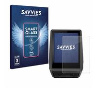 savvies 3 Pezzi Pellicola Protettiva Vetro per Bosch Nyon 2021/2020 9H Protezione Schermo, Lamina di Vetro, Trasparente, senza Bolle, Anti-Impronta, Anti Graffio