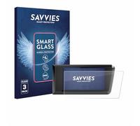 savvies 3 Pezzi Pellicola Protettiva Vetro per Bosch Purion 400 9H Protezione Schermo, Lamina di Vetro, Trasparente, senza Bolle, Anti-Impronta, Anti Graffio