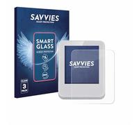 savvies 3 Pezzi Pellicola Protettiva Vetro per Bresser ClimaTemp Termometro digitale da camera 9H Protezione Schermo, Lamina di Vetro, Trasparente, senza Bolle, Anti-Impronta, Anti Graffio