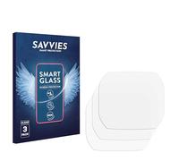 savvies 3 Pezzi Pellicola Protettiva Vetro per Casio A168WEM-7EF 9H Protezione Schermo, Lamina di Vetro, Trasparente, Anti-Impronta, Anti Graffio