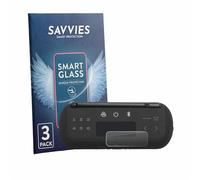savvies 3 Pezzi Pellicola Protettiva Vetro per JBL Tuner 3 Protezione Schermo, Lamina di Vetro, Trasparente, senza Bolle, Anti-Impronta, Anti Graffio