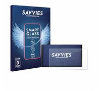 savvies 3 Pezzi Pellicola Protettiva Vetro per Kenwood DMX 7722DABS 9H Protezione Schermo, Lamina di Vetro, Trasparente, senza Bolle, Anti-Impronta, Anti Graffio