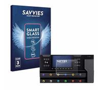 savvies 3 Pezzi Pellicola Protettiva Vetro per Line 6 Helix Stadium XL 9H Protezione Schermo, Lamina di Vetro, Trasparente, Anti-Impronta,