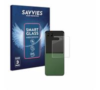 savvies 3 Pezzi Pellicola Protettiva Vetro per Motorola Razr 50 Ultra (Display posteriore) 9H Protezione Schermo, Lamina di Vetro, Anti-Impronta,