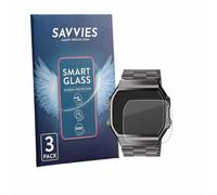 savvies 3 Pezzi Pellicola Vetro per Casio A168WEGG-1BEF