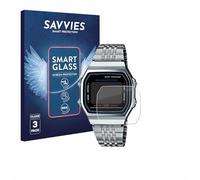 savvies 3 Pezzi Pellicola Vetro per Casio iconic ABL-100WE-1A