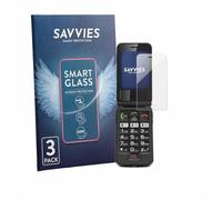savvies 3 Pezzi Pellicola Vetro per Emporia Joy LTE