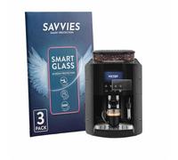 savvies 3 Pezzi Pellicola Vetro per Krups Essential YY8135FD