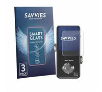 savvies 3 Pezzi Pellicola Vetro per TC Electronic POLYTUNE 3 Noir