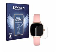savvies (4 Pezzi Full-Screen Pellicola Protettiva per KSIX Iria Smartwatch 1.7" Full Cover Pellicola Copertura [Completa Trasparente, 3D Curved]