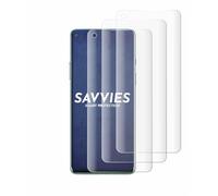 savvies 4 Pezzi Full-Screen Pellicola Protettiva per OnePlus 8 Full Cover Pellicola Copertura [Completa Trasparente, 3D Curved, Proteggi Schermo]