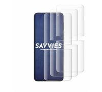 savvies (4 Pezzi Full-Screen Pellicola Protettiva per Samsung Galaxy Z Flip 4 Full Cover Pellicola Copertura [Completa Trasparente, 3D Curved]