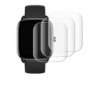 savvies 4 Pezzi Full-Screen Pellicola Protettiva per Sector Smartwatch S-07 Full Cover Pellicola[Completa Trasparente, 3D Curved, Proteggi Schermo]