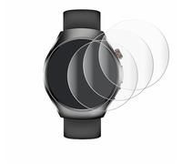 savvies 4 Pezzi Full-Screen Pellicola Protettiva per Smartwatch ET460 1.47" Full Cover Pellicola Copertura [Completa Trasparente, 3D Curved]