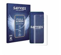 savvies 4 Pezzi Pellicola Protettiva per Motorola Edge 60 Fusion