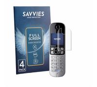 savvies 4 Pezzi Pellicola Protettiva per Panasonic KX-TG6823