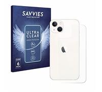 savvies 6 Pezzi Pellicola Protettiva per Apple iPhone 13