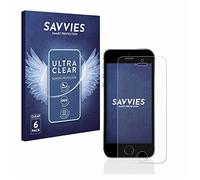 savvies 6 Pezzi Pellicola Protettiva per Apple iPhone SE 2016 Protezione Schermo Trasparente