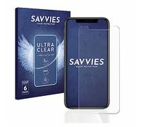 savvies 6 Pezzi Pellicola Protettiva per Apple iPhone Xs / 11 Pro Protezione Schermo Trasparente