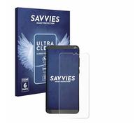 savvies (6 Pezzi Pellicola Protettiva per Brondi Amico XL Protezione Schermo Trasparente