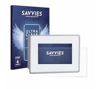 savvies 6 Pezzi Pellicola Protettiva per BUCHER automation JetView 1004 Protezione Schermo Trasparente