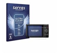 savvies 6 Pezzi Pellicola Protettiva per Canon Digital Ixus 285 hs Protezione Schermo Trasparente