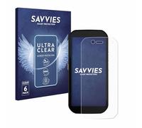savvies (6 Pezzi Pellicola Protettiva per Caterpillar Cat S42 H+ Protezione Schermo Trasparente